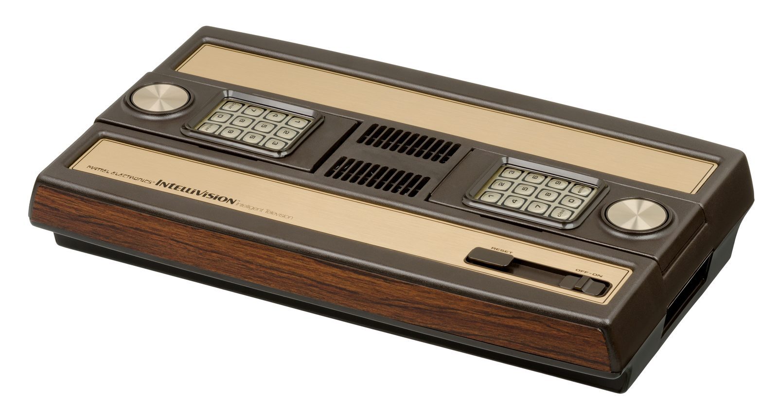 Mattel Intellivision 主機 + 圓盤方向盤控制器