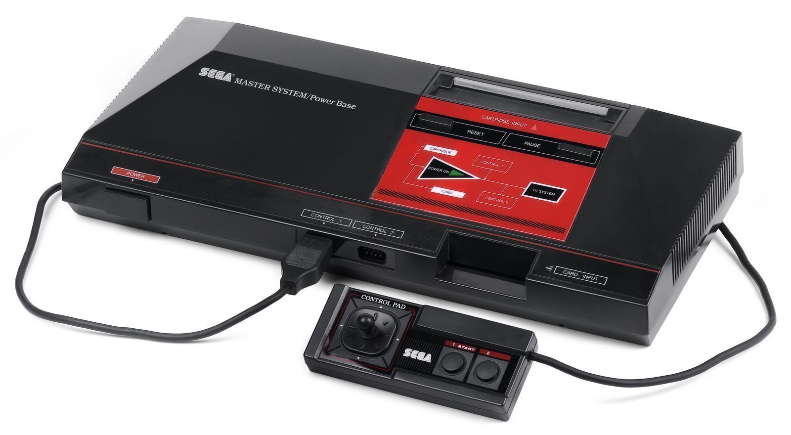 Sega Master System 主機 + 控制器
