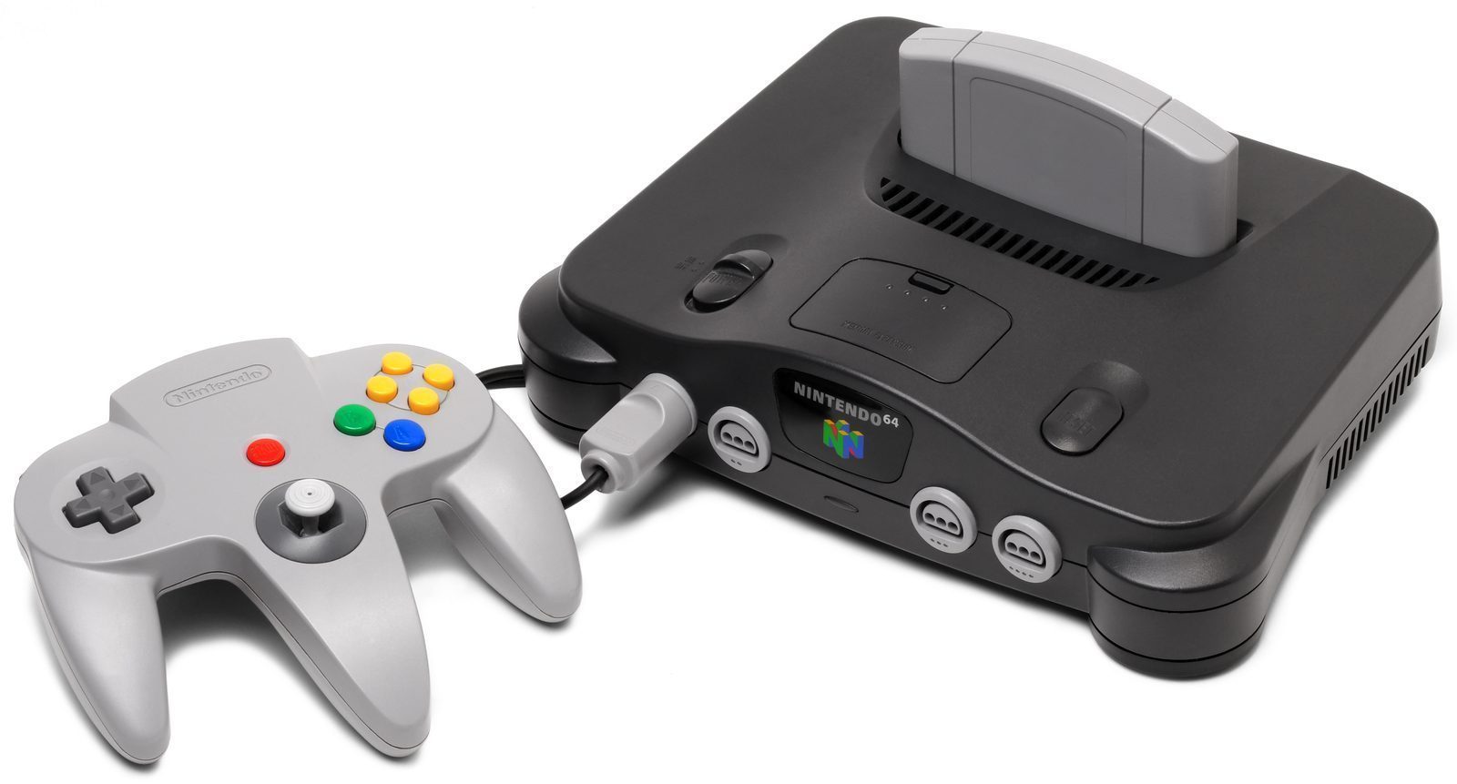 Nintendo 64 主機 + 三柄式控制器