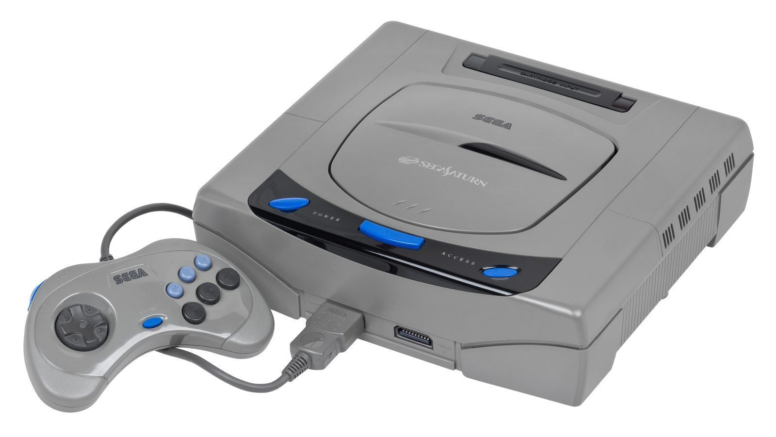 Sega Saturn 日本 Mk1 主機 + 控制器